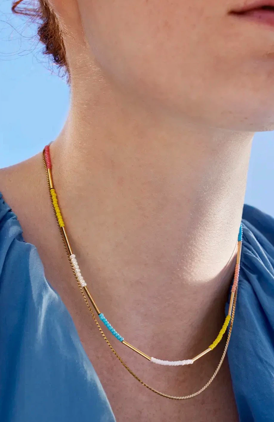Jenny Bird Layered Beaded Necklace