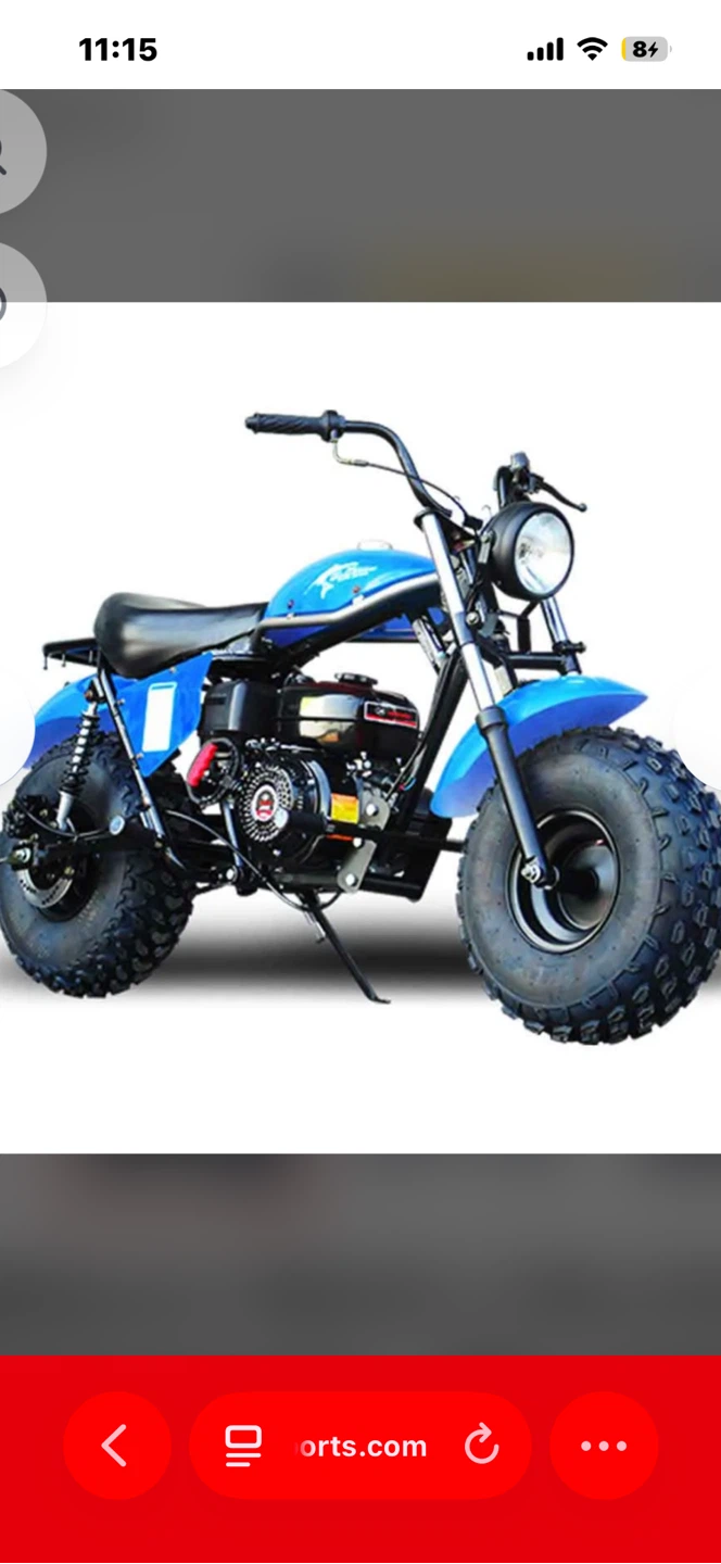Trail master minibike MB200 - photo 2