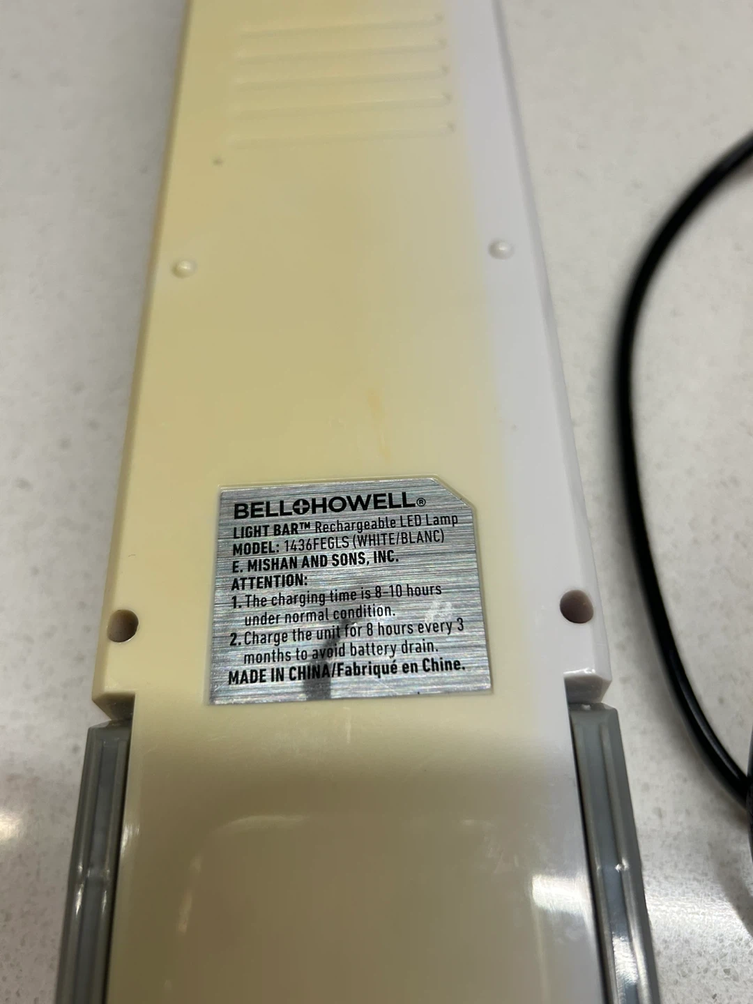Bell+Howell Rechargeable LED Light Bar