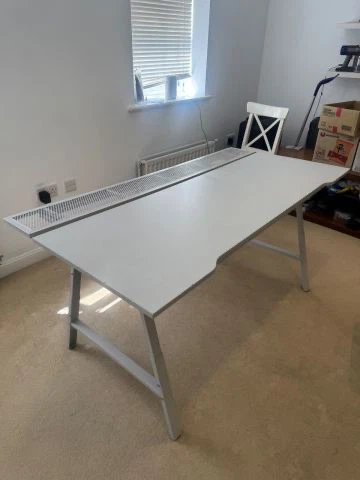 IKEA UTESPELARE Gaming Desk - White
