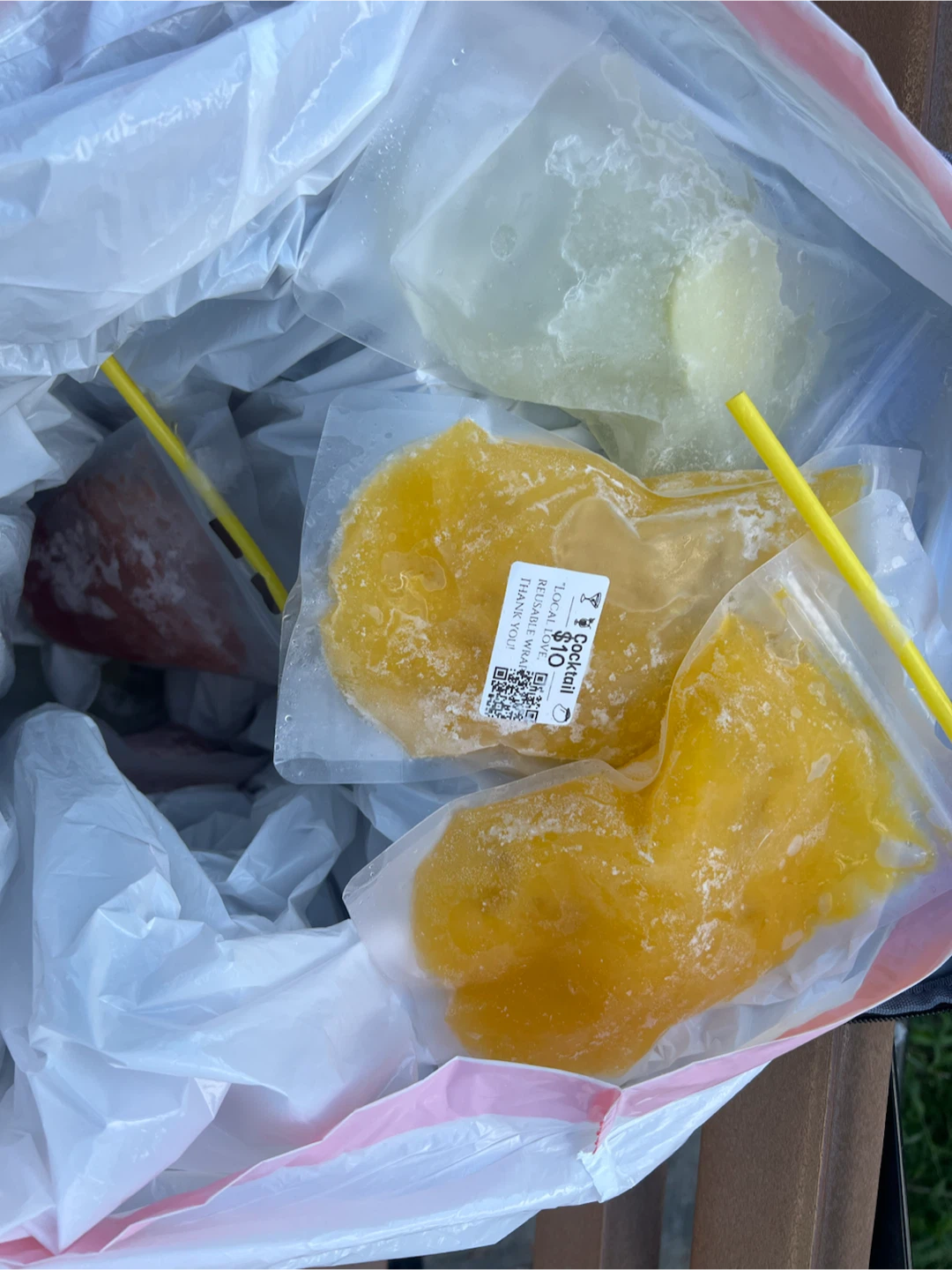 Frozen Cocktails Pouches - $10 Each