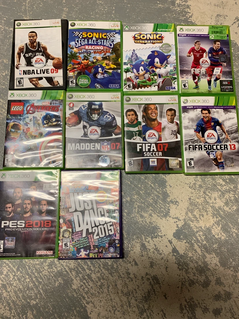 Xbox 360 Games Bundle ($10 for all)