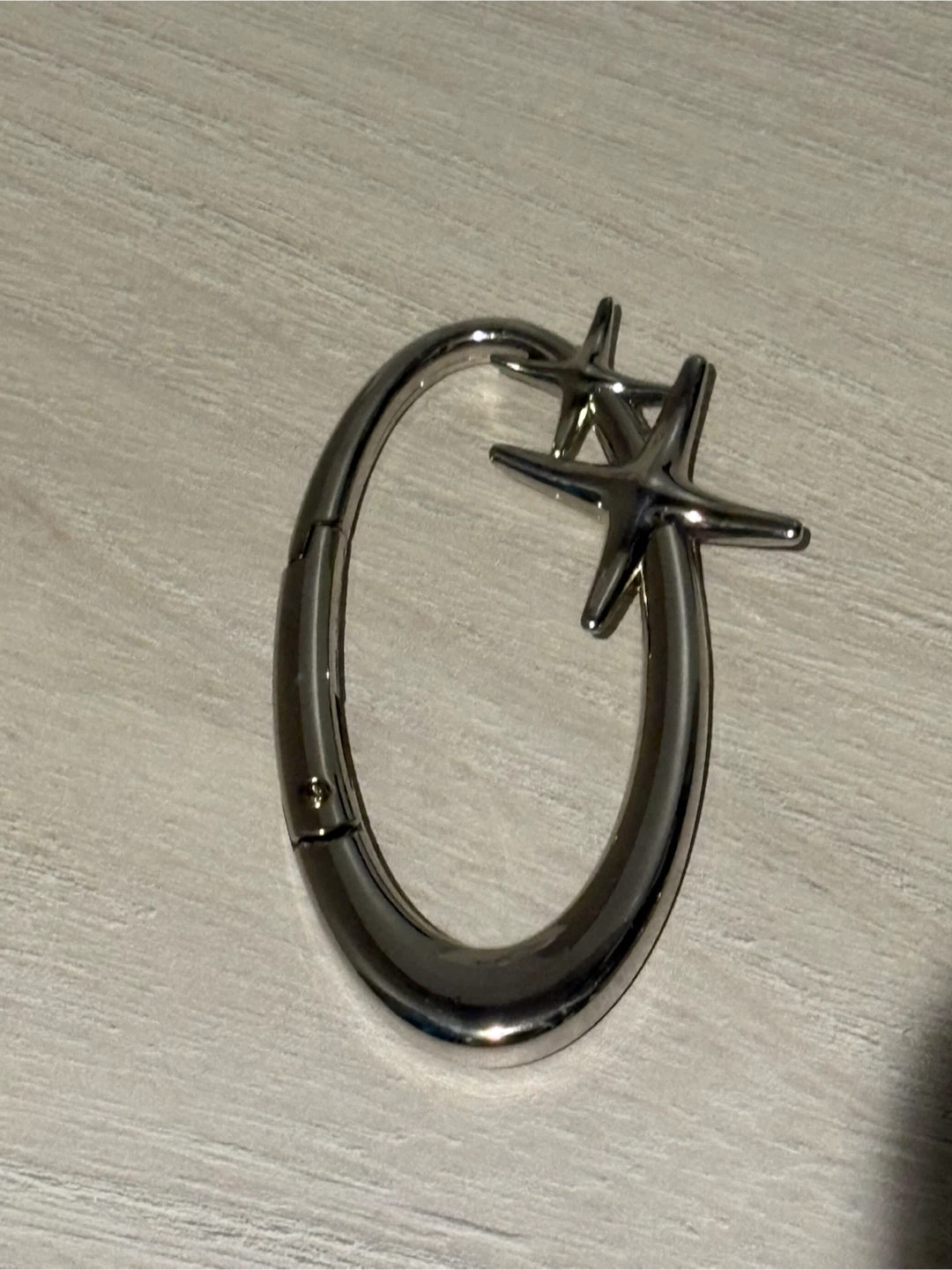 Silver Star Charm Carabiner - photo 3