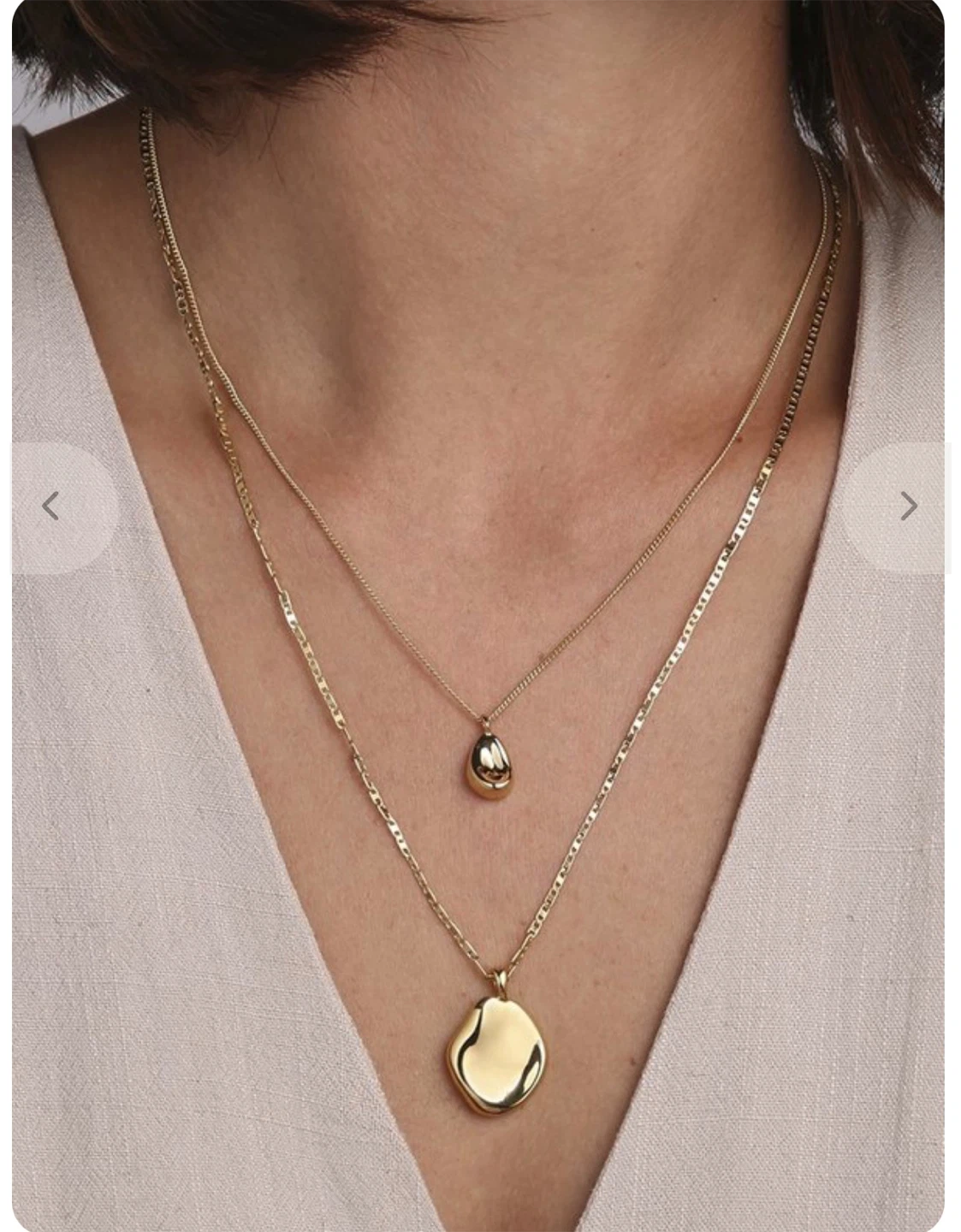 Layered Pendant Necklace - photo 2