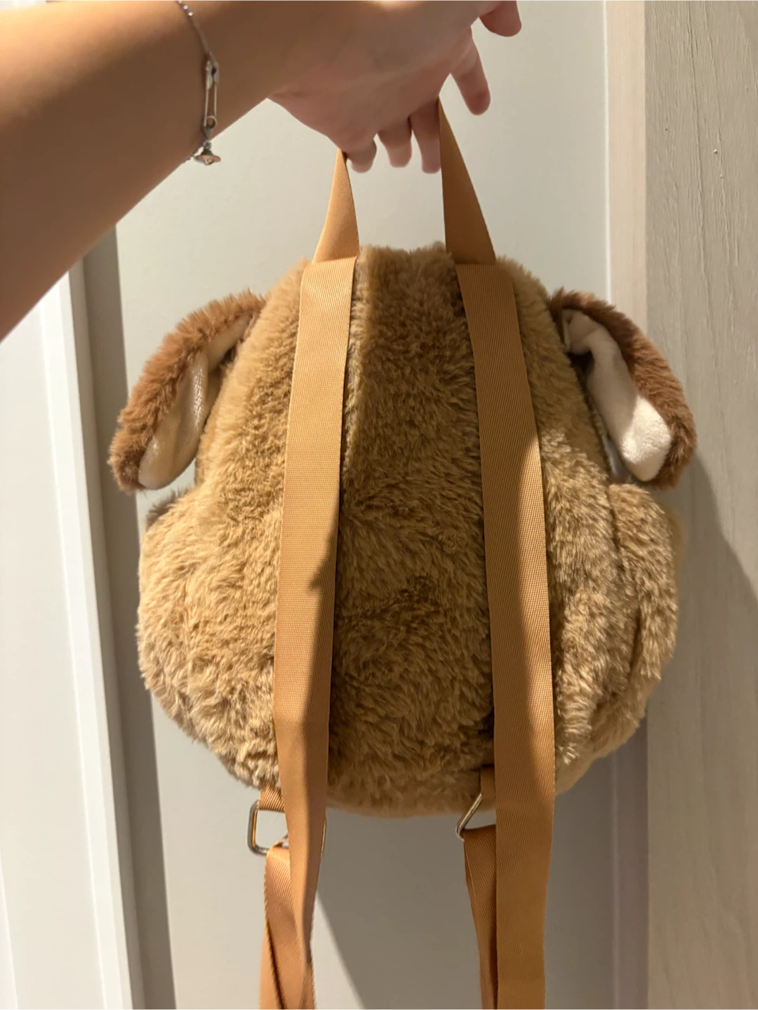 Fluffy Dog Face Backpack - photo 3