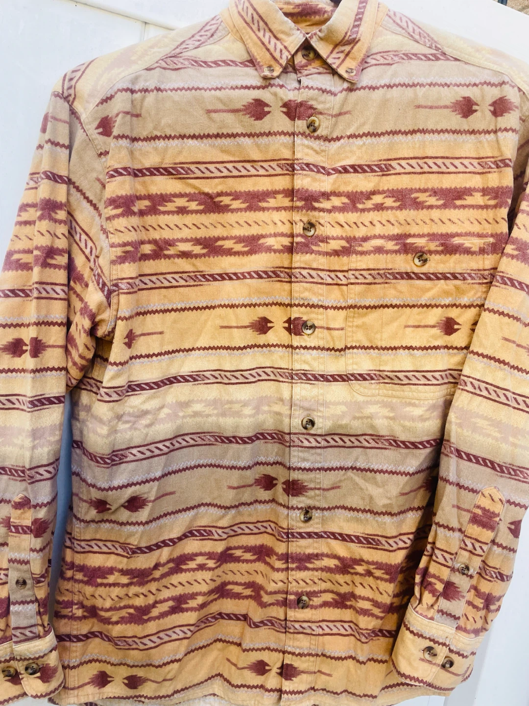 Vintage Cabelas men’s medium button up shirt