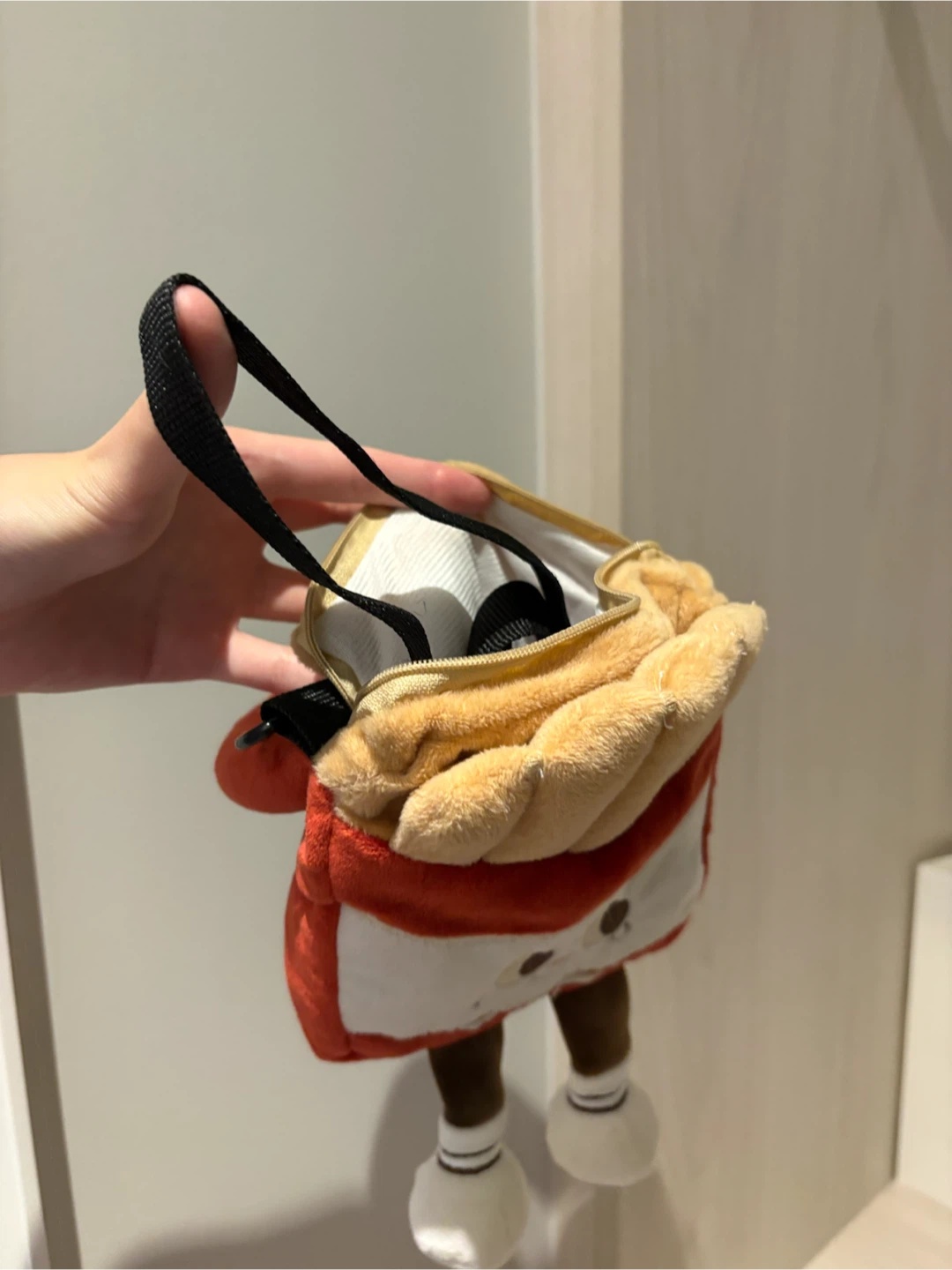 Plush French Fry Bag with Handle - photo 4