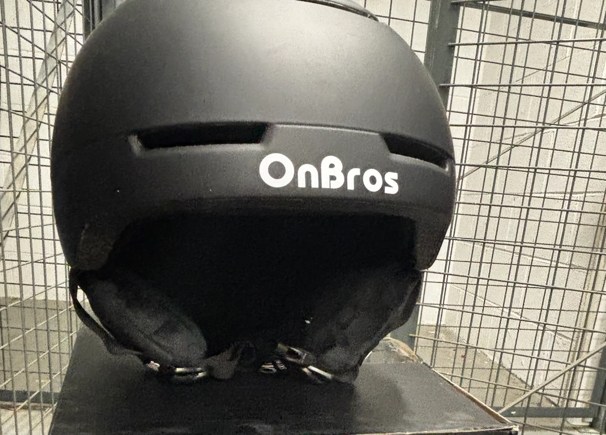 OnBros Black Snowboard Helmet