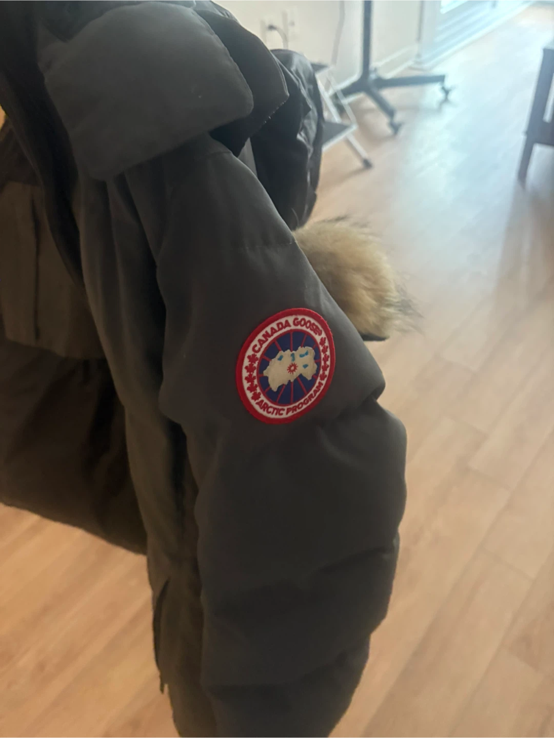 Canada Goose Down Parka Jacket - Grey