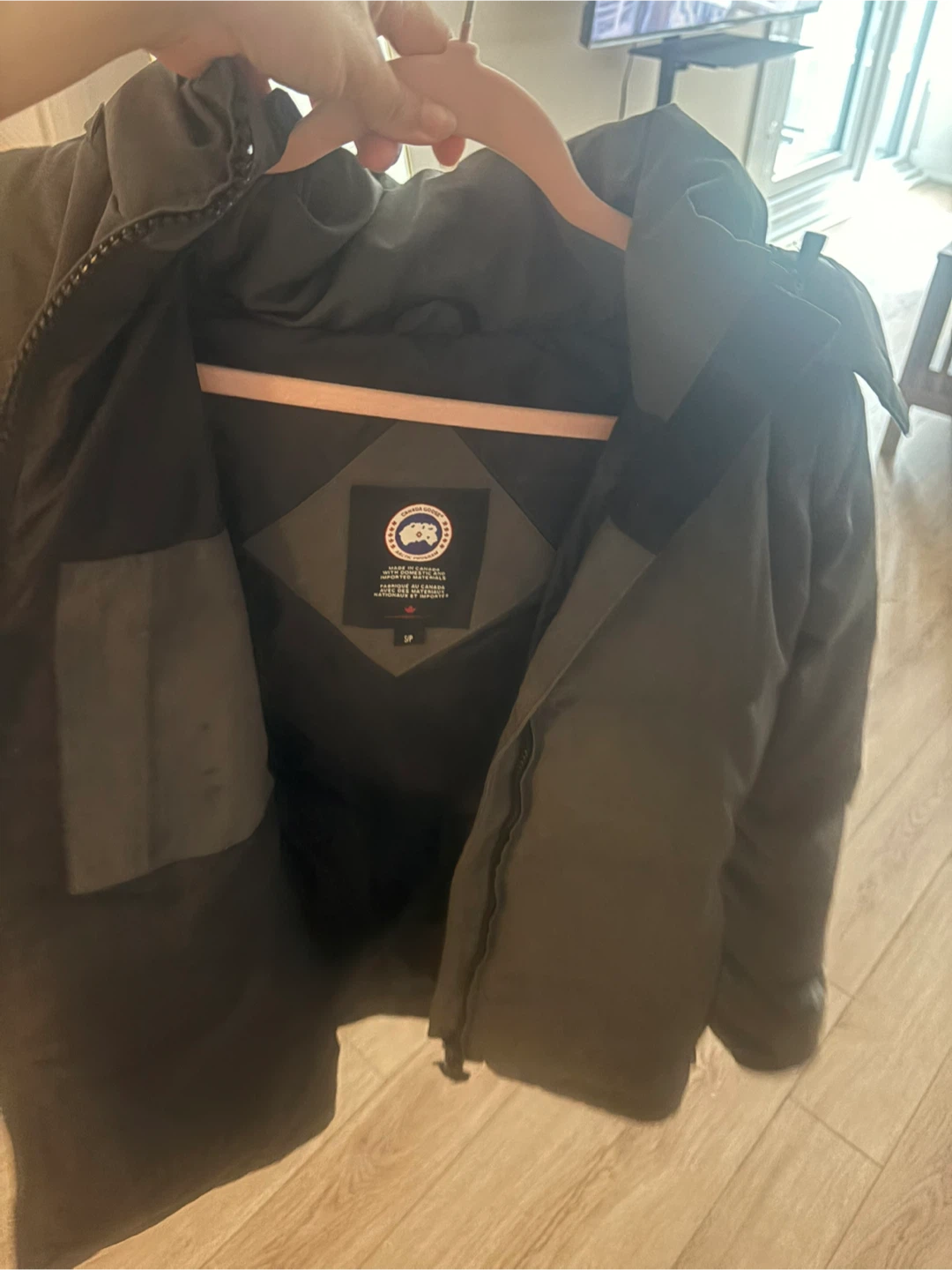 Canada Goose Down Parka Jacket - Grey - photo 2