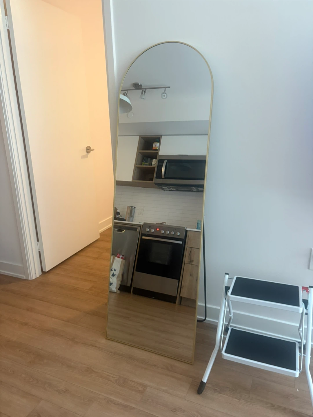 Arch Floor Mirror