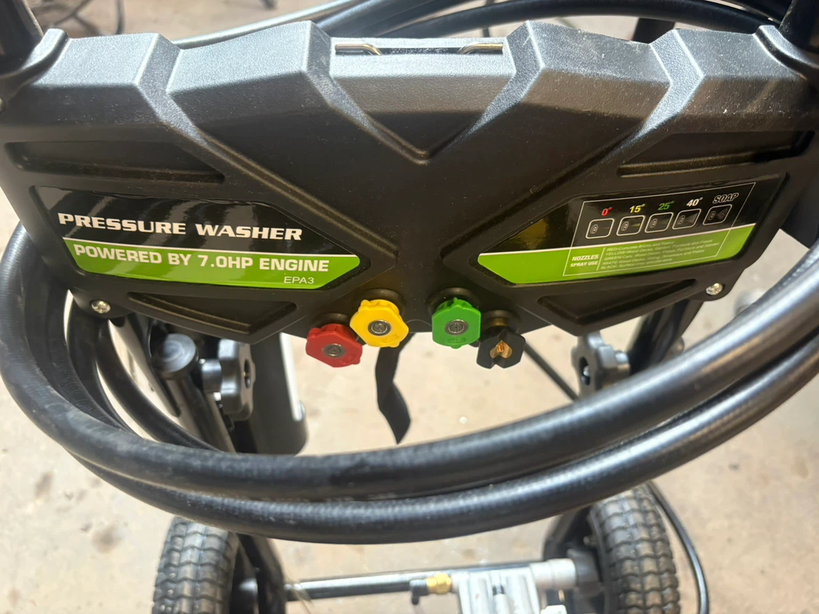 Pressure Washer - 212cc Engine
