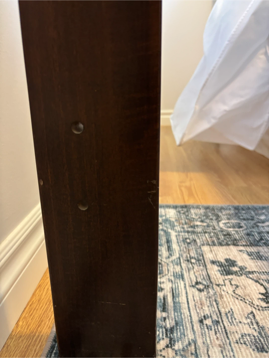 Dark Brown Wooden Headboard - photo 5