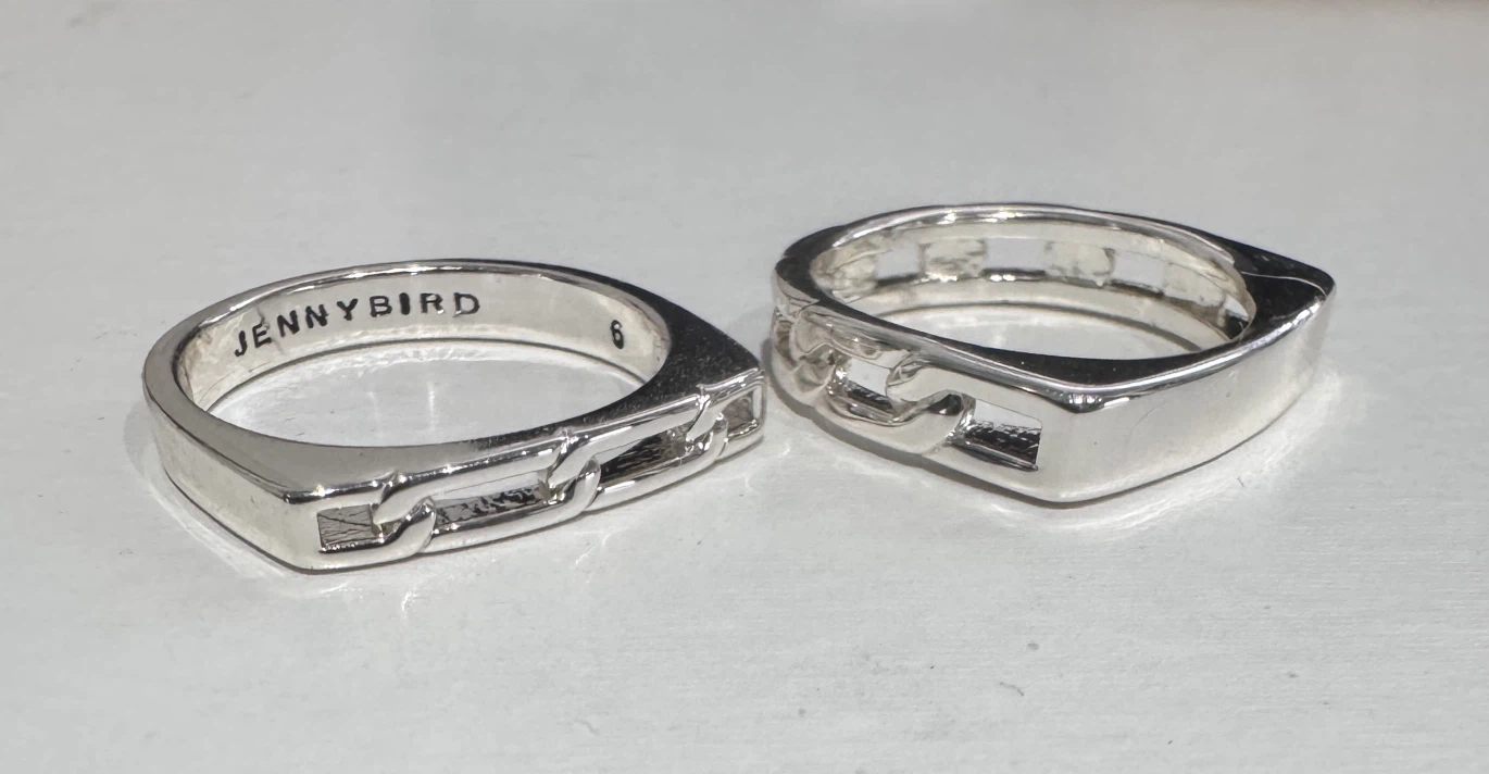 Link Ring Set - Size 6 - photo 3