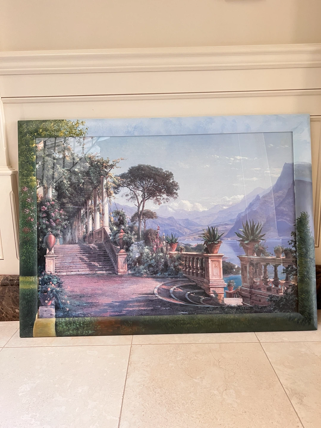 Framed Landscape Artwork - photo 3
