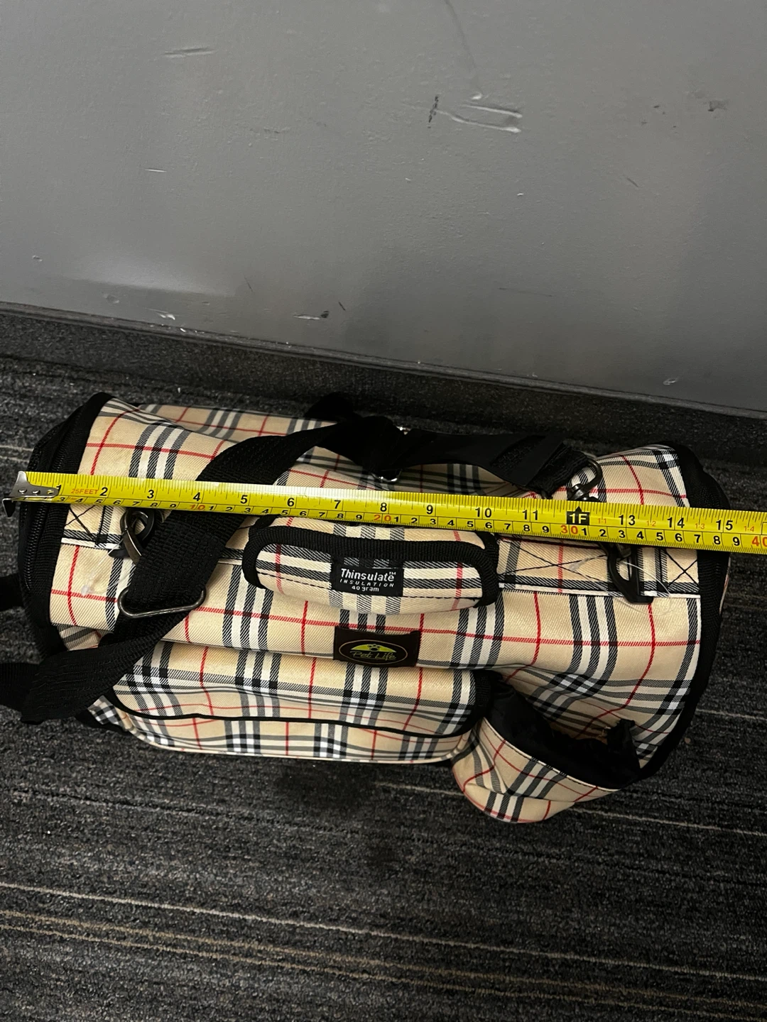 Pet Carrier Bag Plaid - photo 2