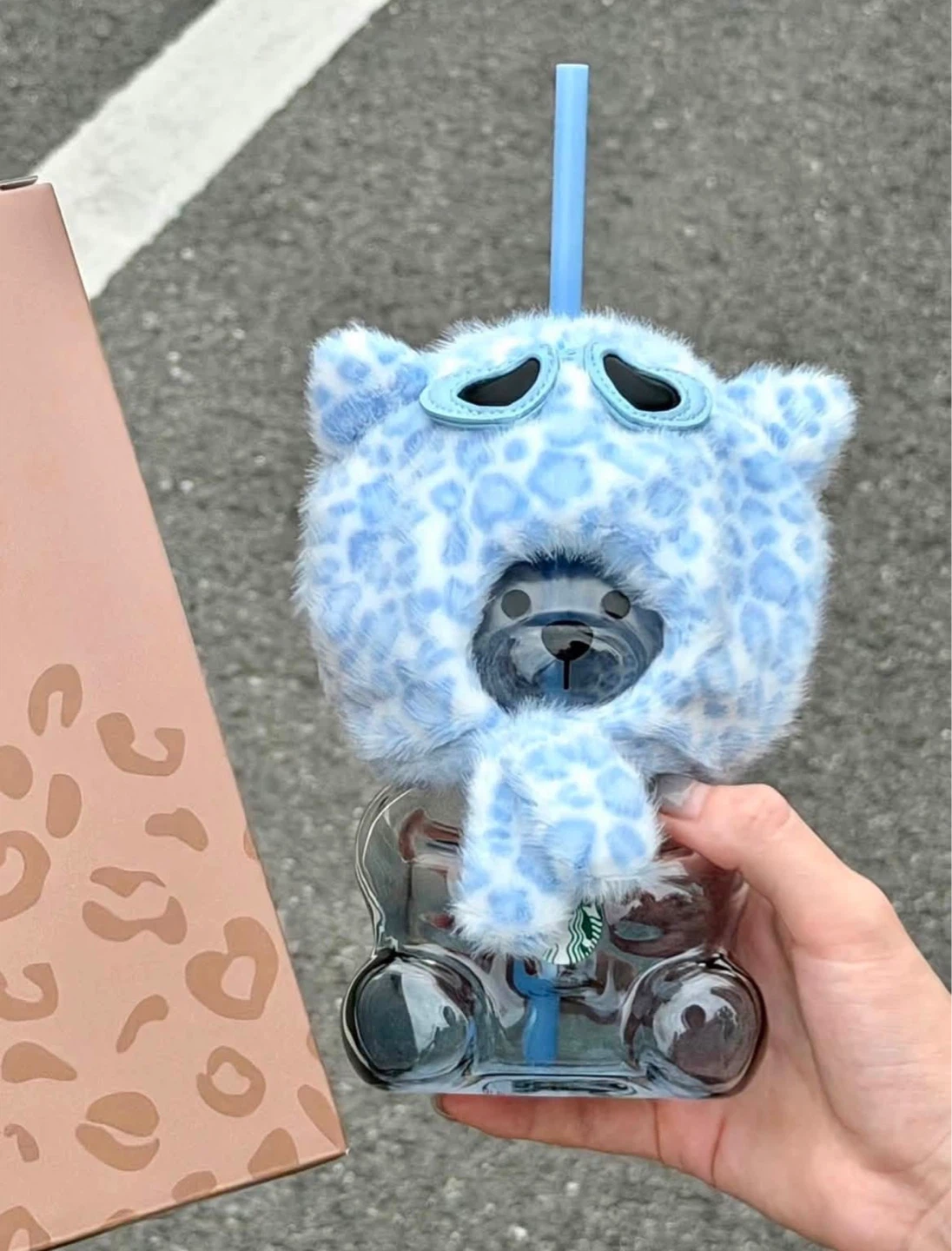 Starbucks Bear Tumbler with Straw