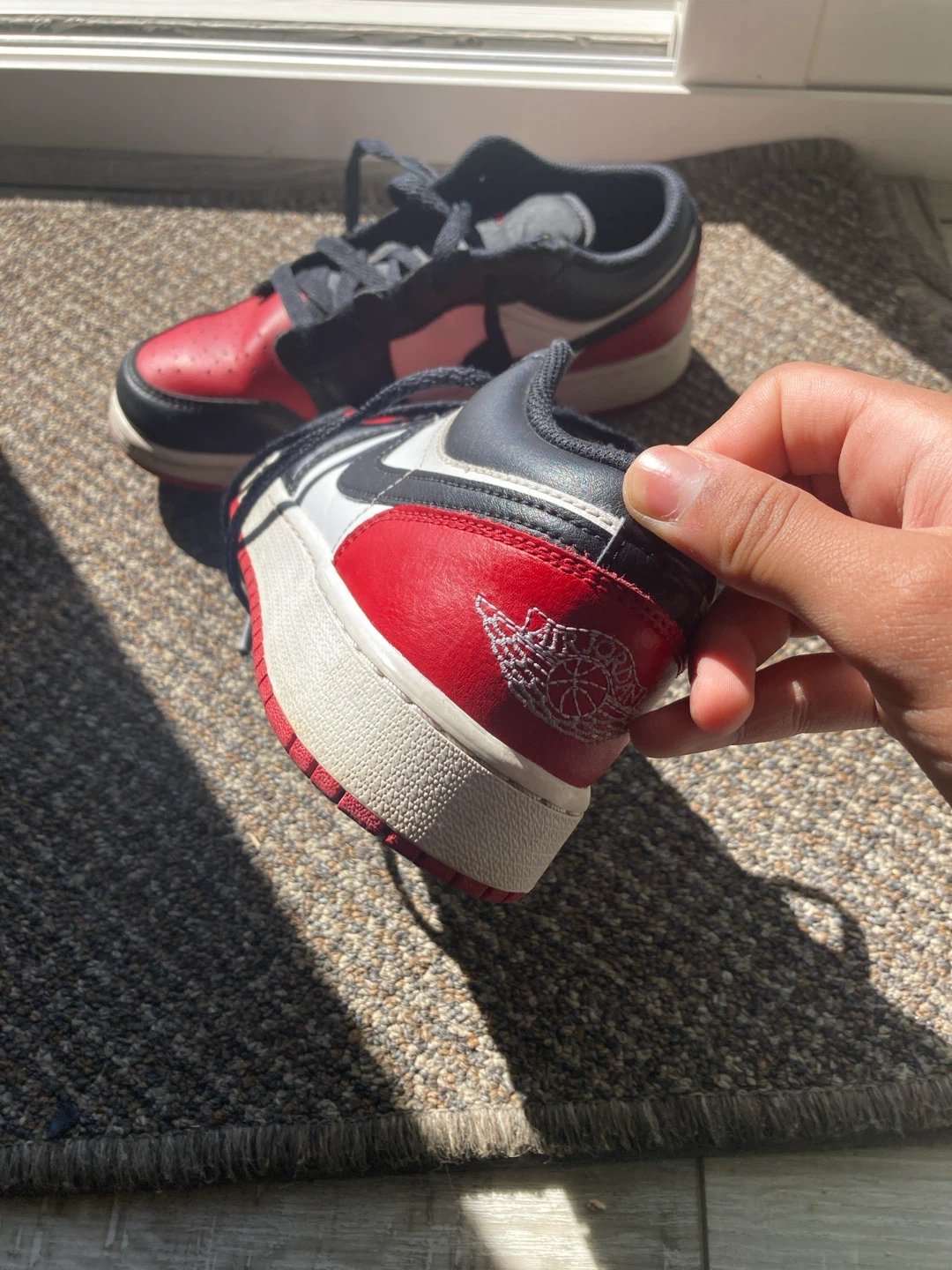 Nike Air Jordan 1 Low Youth Shoes (cash only) - photo 2