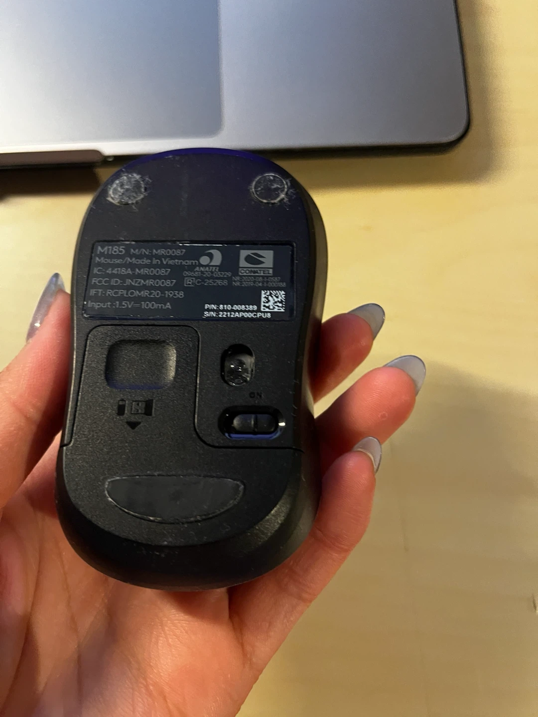 Logitech M185 Wireless Mouse - photo 2
