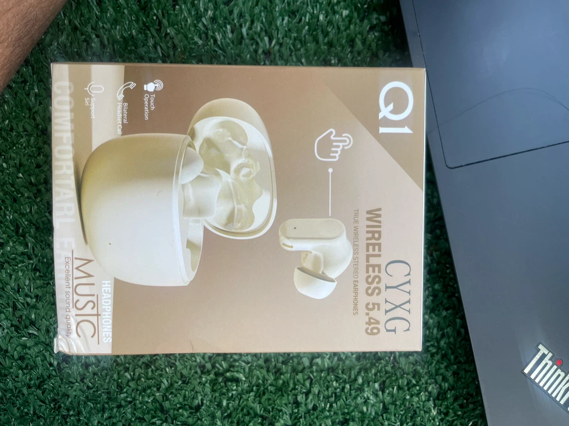 CYXG Q1 Black Wireless Stereo Earphones