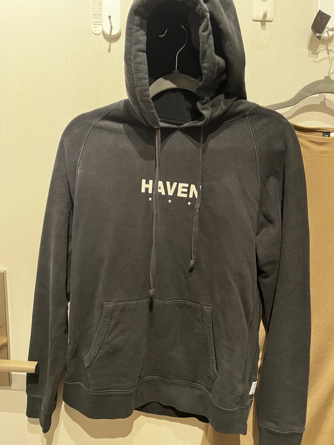 HAVEN Black Hoodie (size M women)