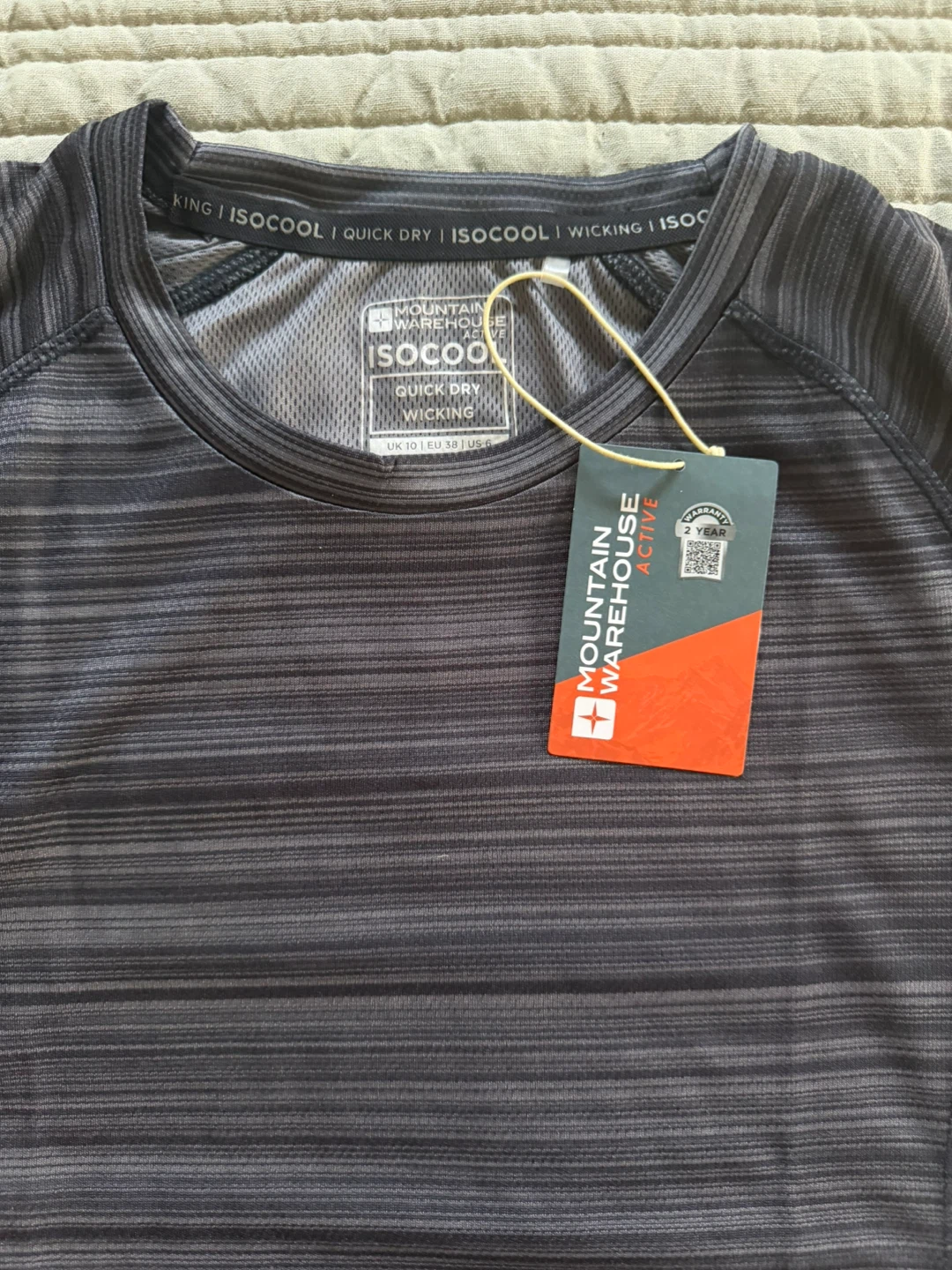 Mountain Warehouse ISOCool Quick Dry Wicking T-Shirts x2 - photo 2