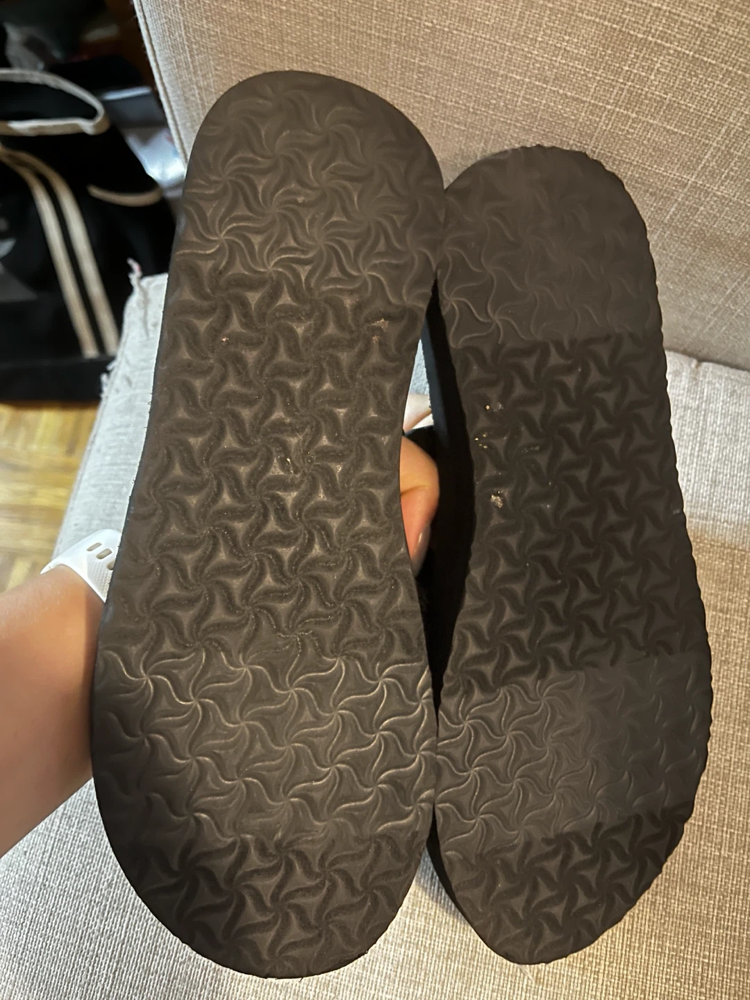 Black Teva Flip Flops - Women's Size 7 - photo 5