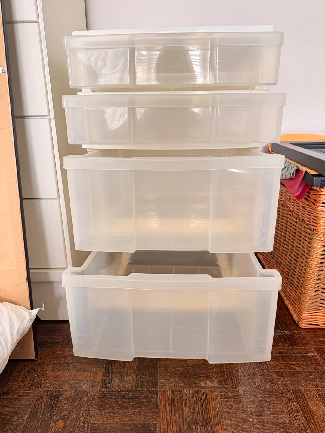 Stackable Storage Drawer Unit with Wheels - photo 2