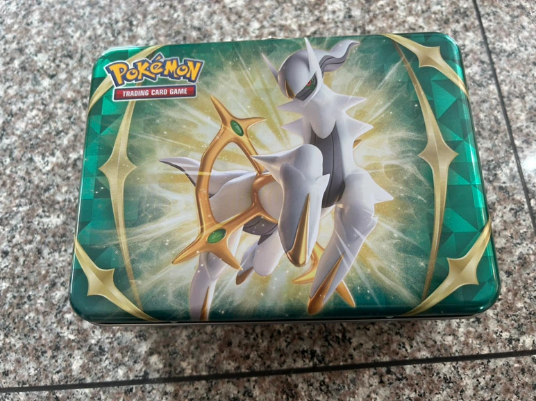 Pokemon Trading Card Game Arceus Tin