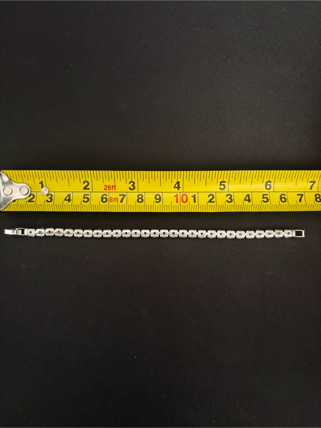 Silver Tennis Bracelet with Cubic Zirconia - photo 4