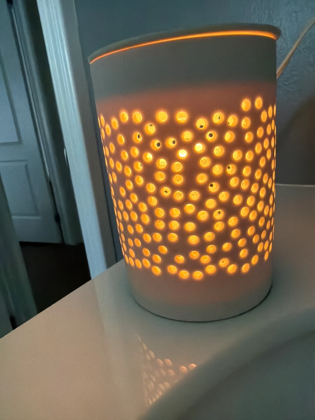 White Ceramic Wax Melter/Warmer - photo 3