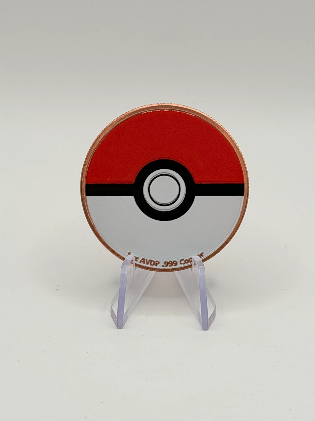 Set of 2 coins Pokemon 1oz Copper Each Coin - photo 2