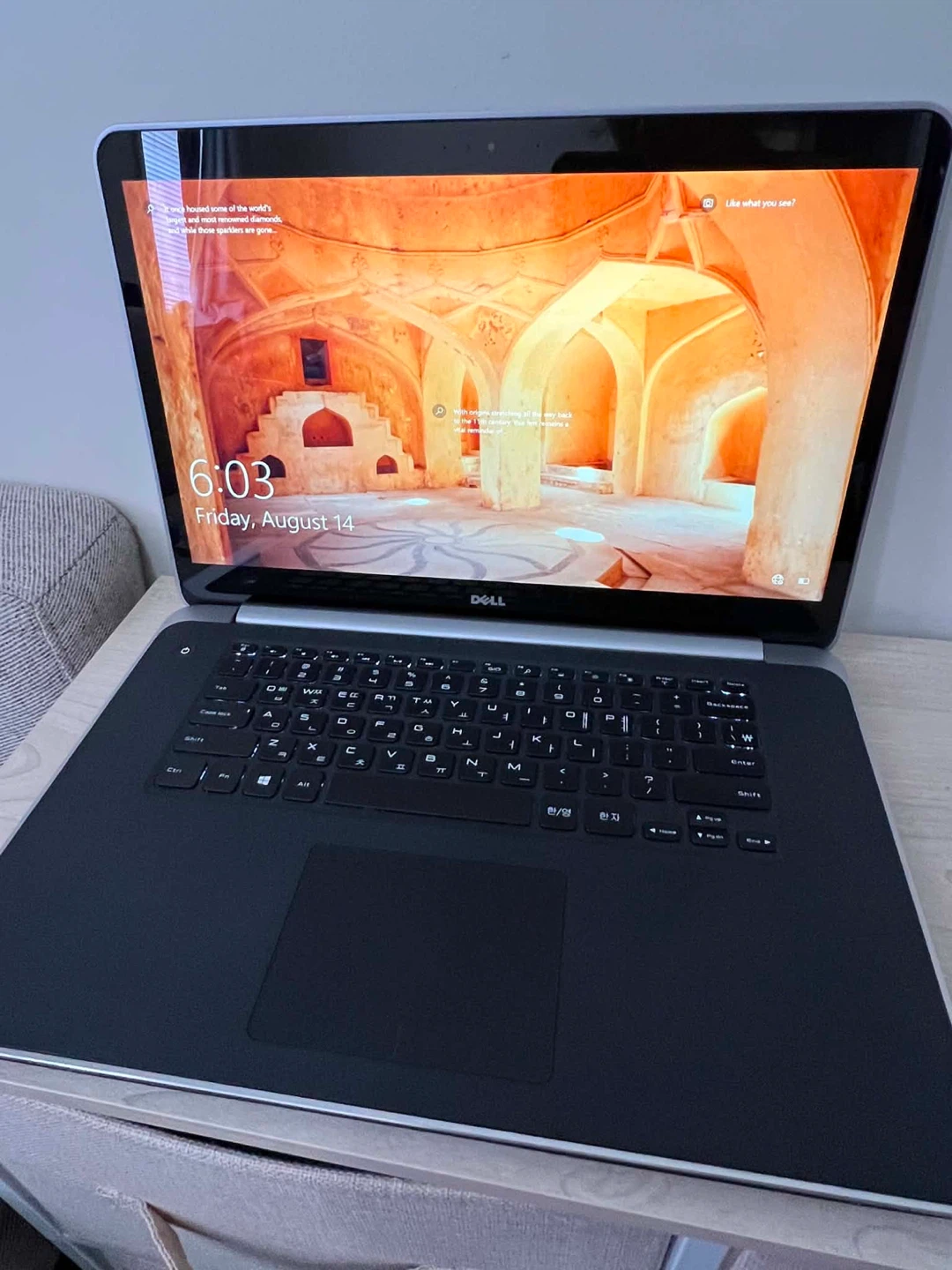 Dell Laptop touch screen