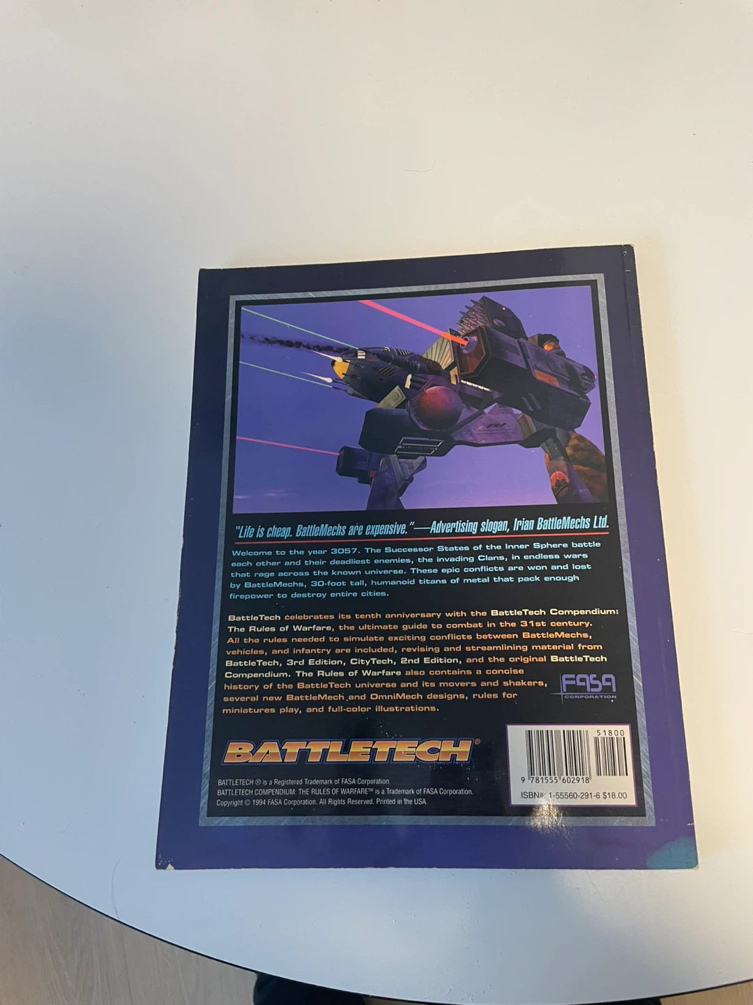 BattleTech Compendium: The Rules of Warfare Book - photo 2