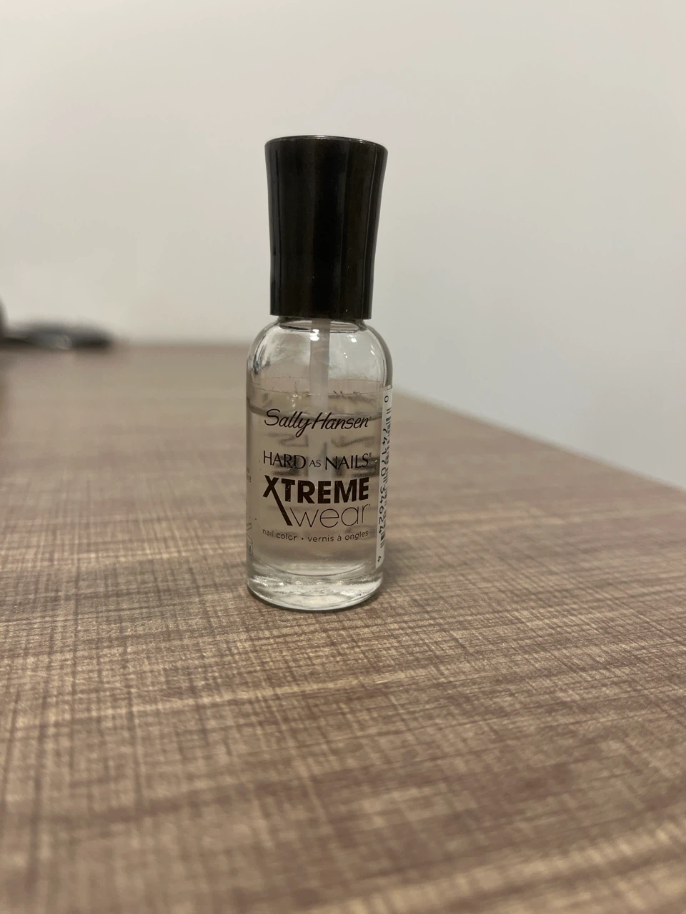 Clear nail polish
