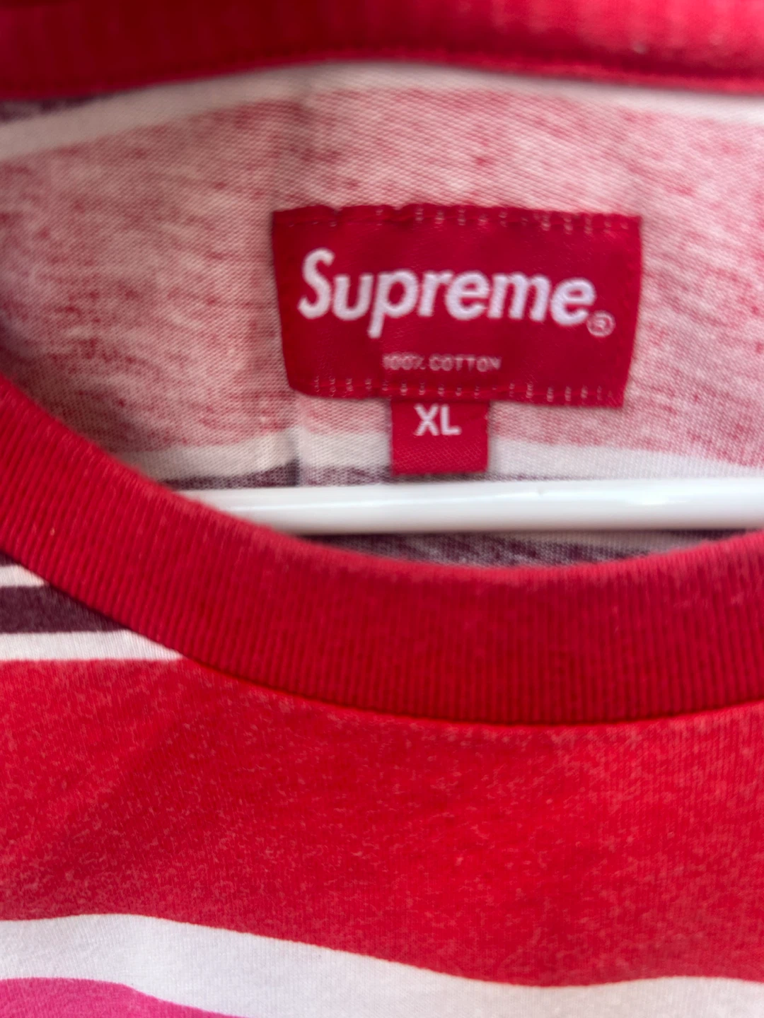 Supreme Striped T-Shirt - XL - photo 2