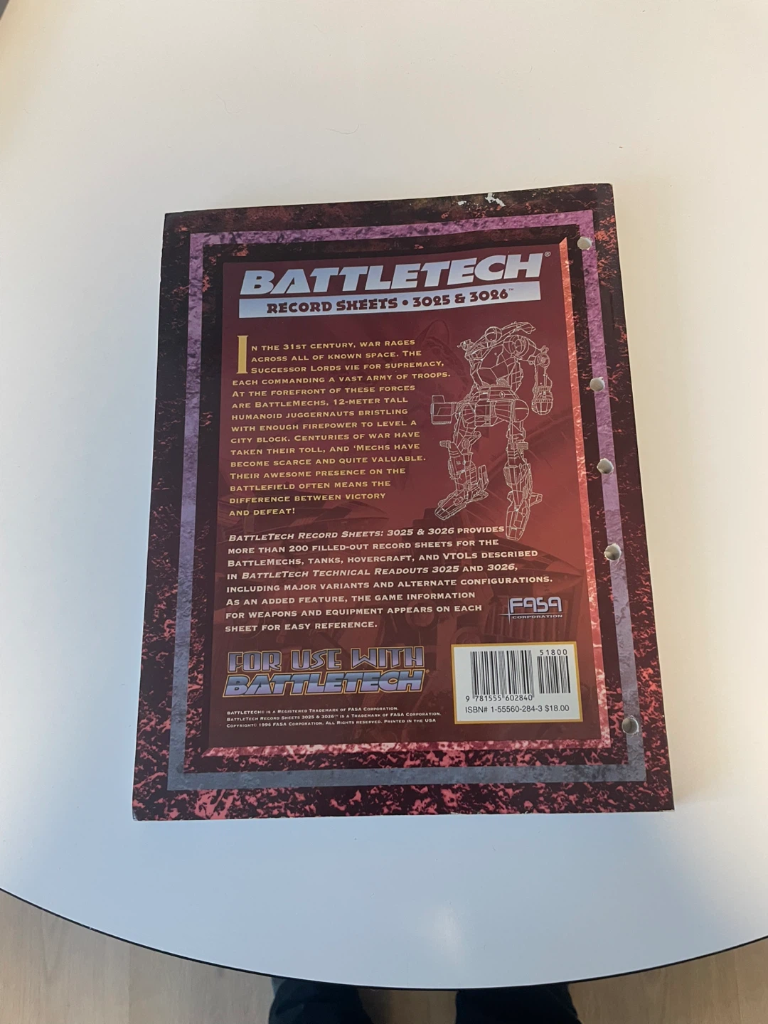 BattleTech Record Sheets 3025 & 3026 - photo 2