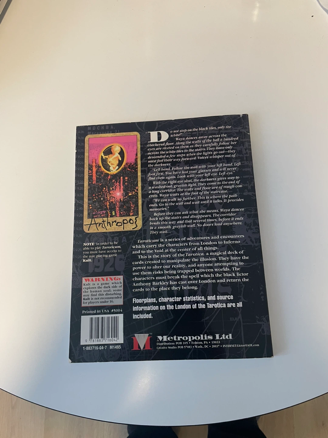 Kult Taroticum Adventures Board Game - photo 2