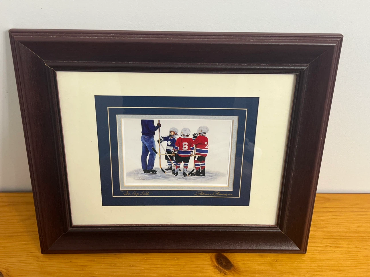 Framed Hockey Art Print - photo 4