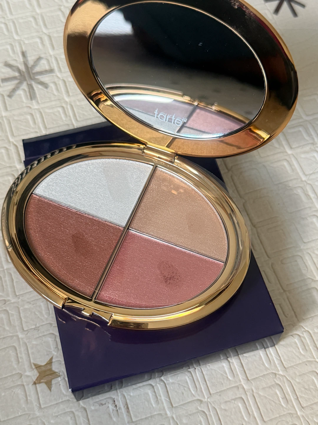 Tarte Glow Wardrobe Highlighting Eye & Cheek Palette - photo 2