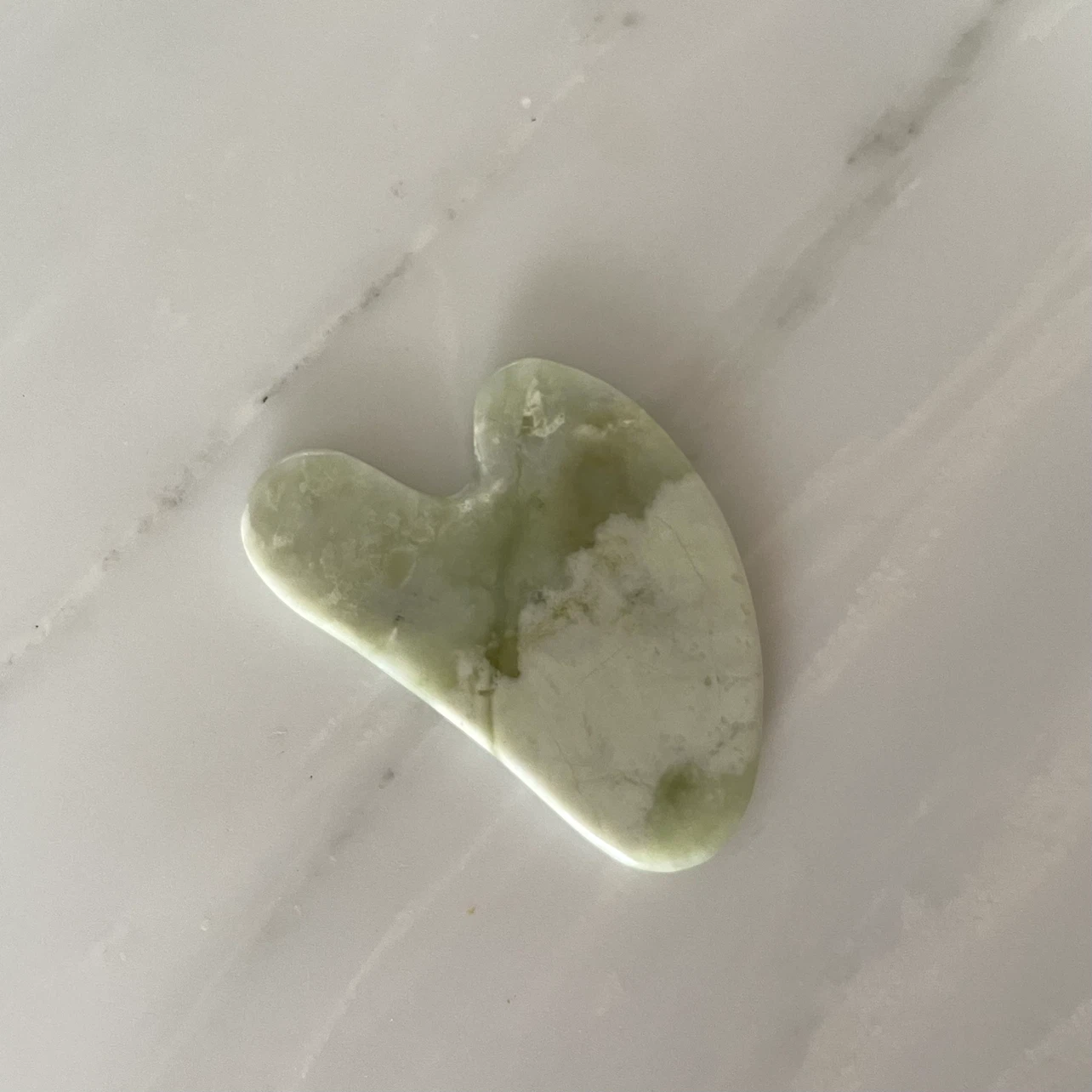 Gua Sha Jade Stone Facial Massage Tool - photo 2