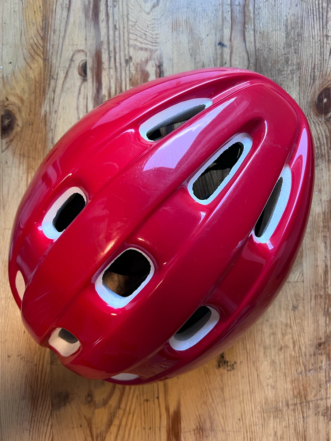 Red Adult Bike Helmet 54-58cm - photo 2