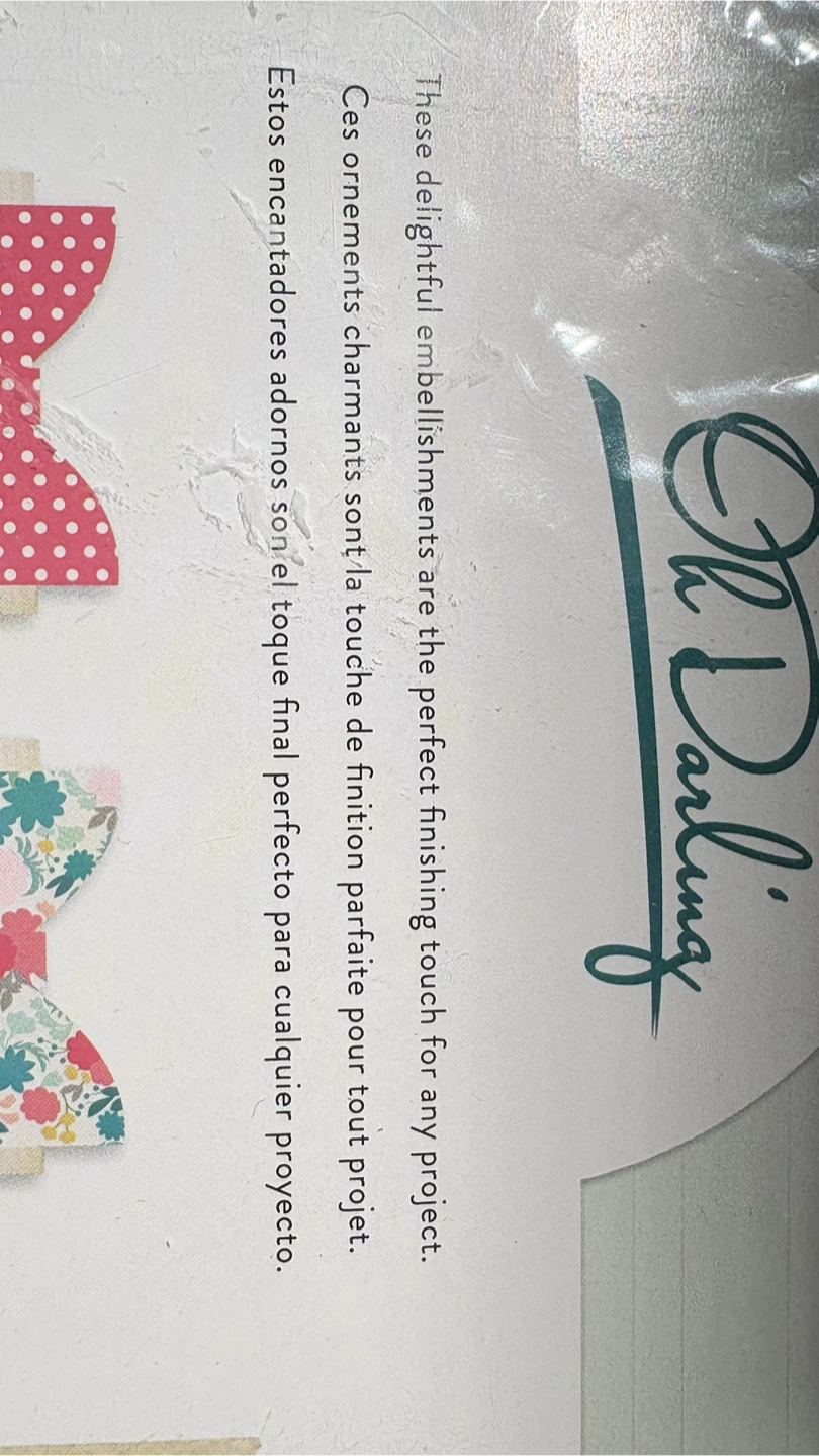 Oh Darling Bow Embellishments - Crate Paper - photo 5