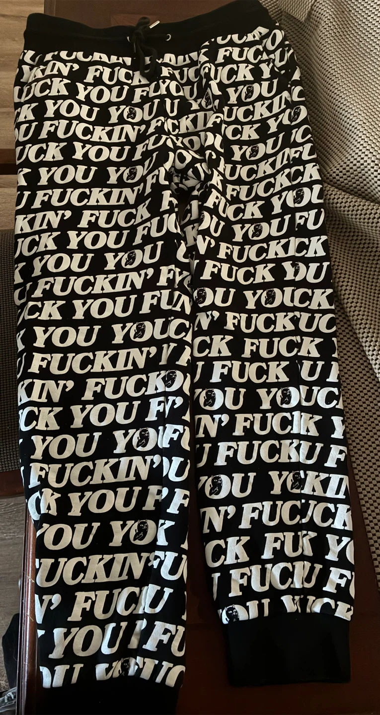 RIPNDIP Fuck You All Over Print Black Sweater & Pants - photo 3