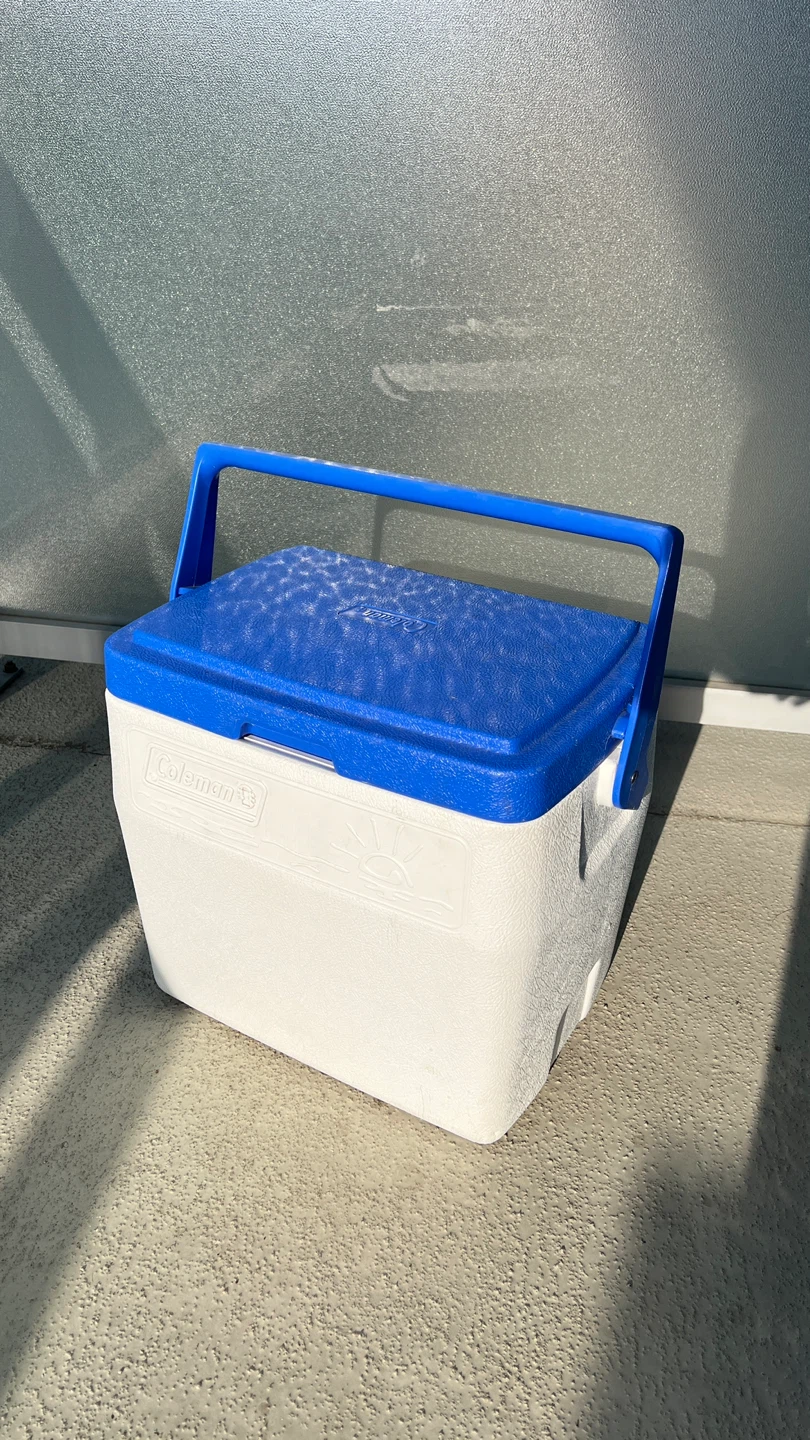 Vintage Coleman Personal 24 Q Hard Cooler