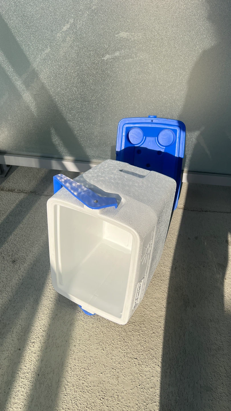 Vintage Coleman Personal 24 Q Hard Cooler - photo 5