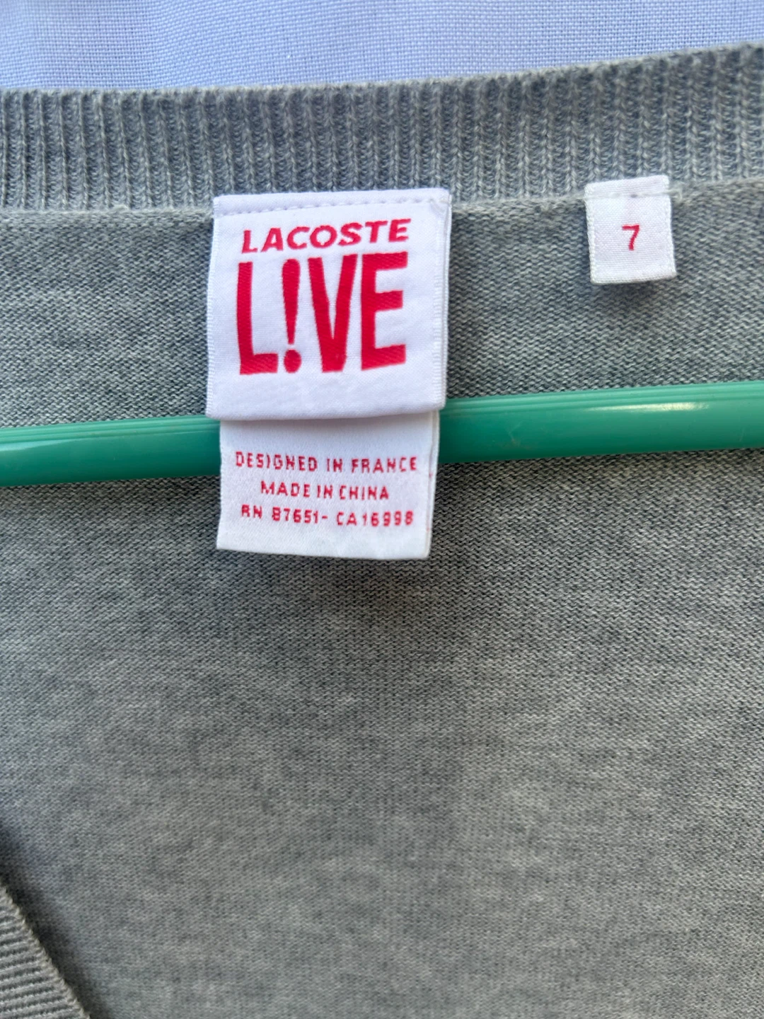 Lacoste Live Grey Cardigan - photo 2