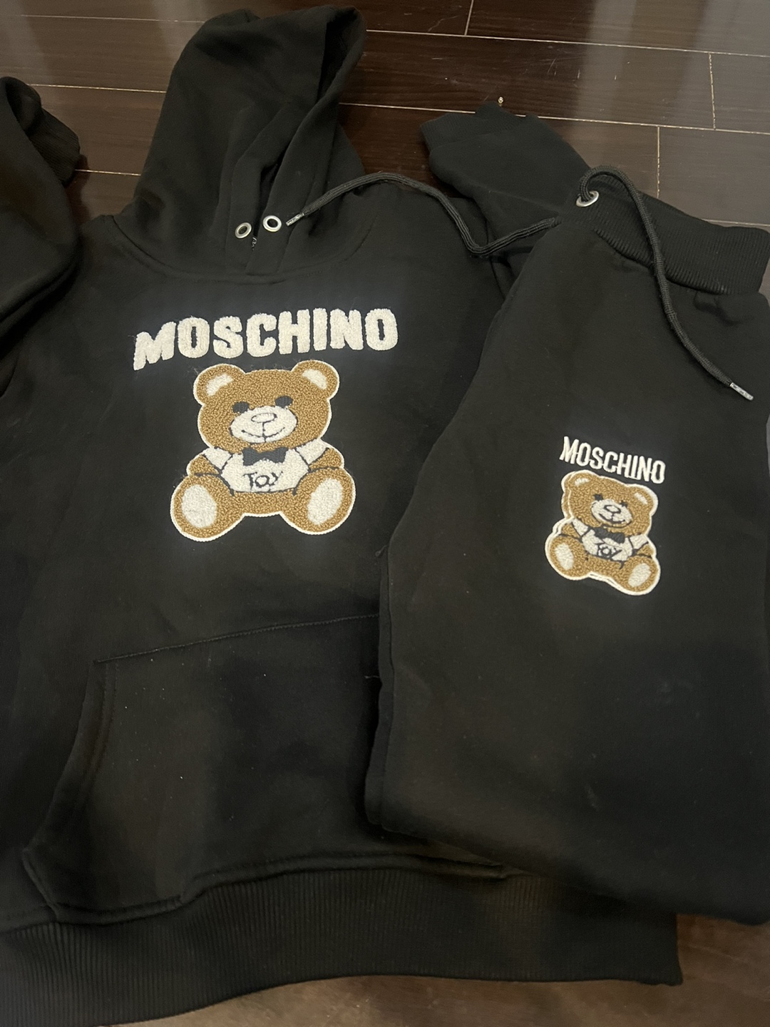 Moschino Teddy Bear Hoodie & Pants Set boys size 8 to 11 years - photo 2
