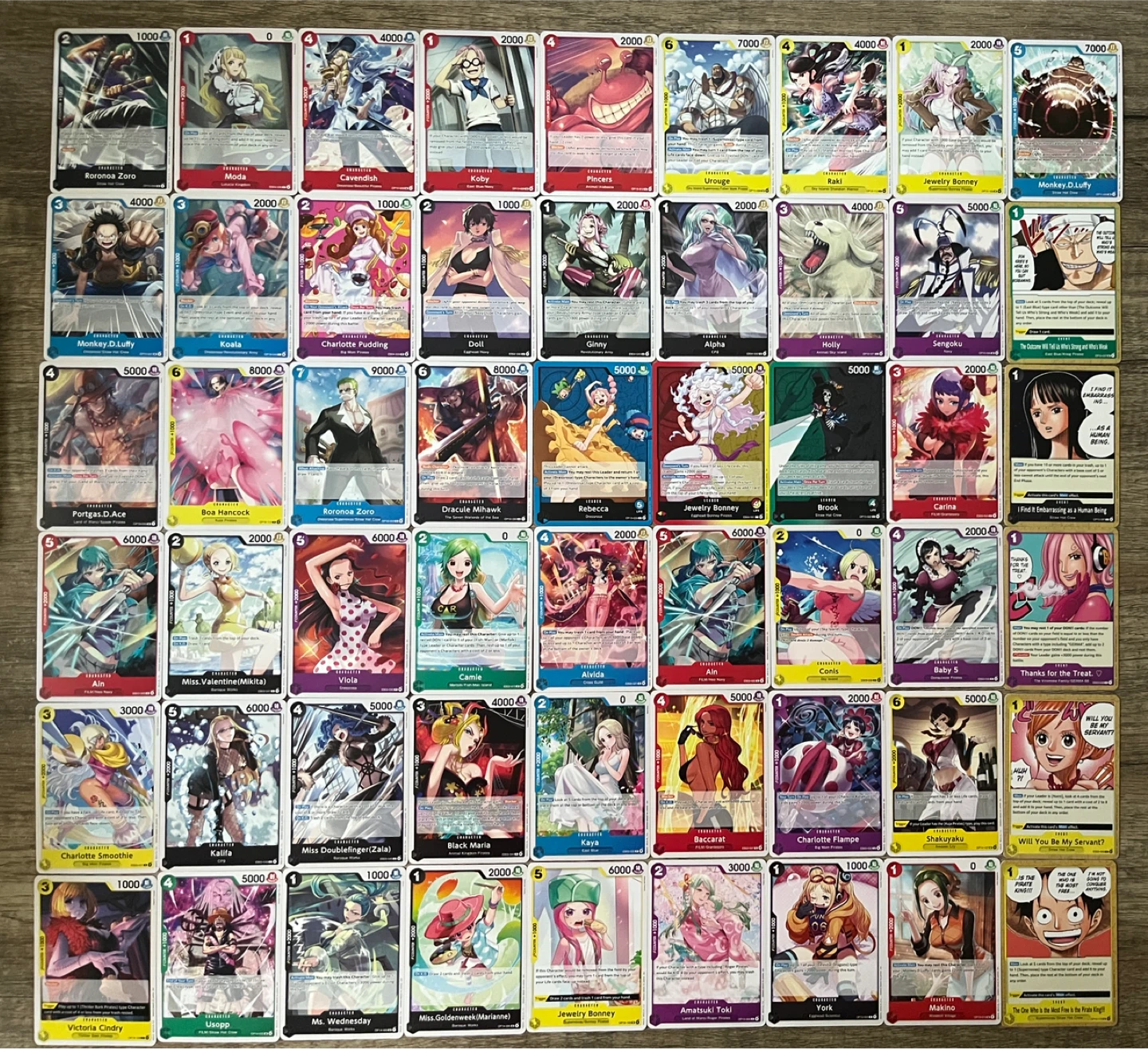 A Lot of One Piece Trading Cards - photo 2