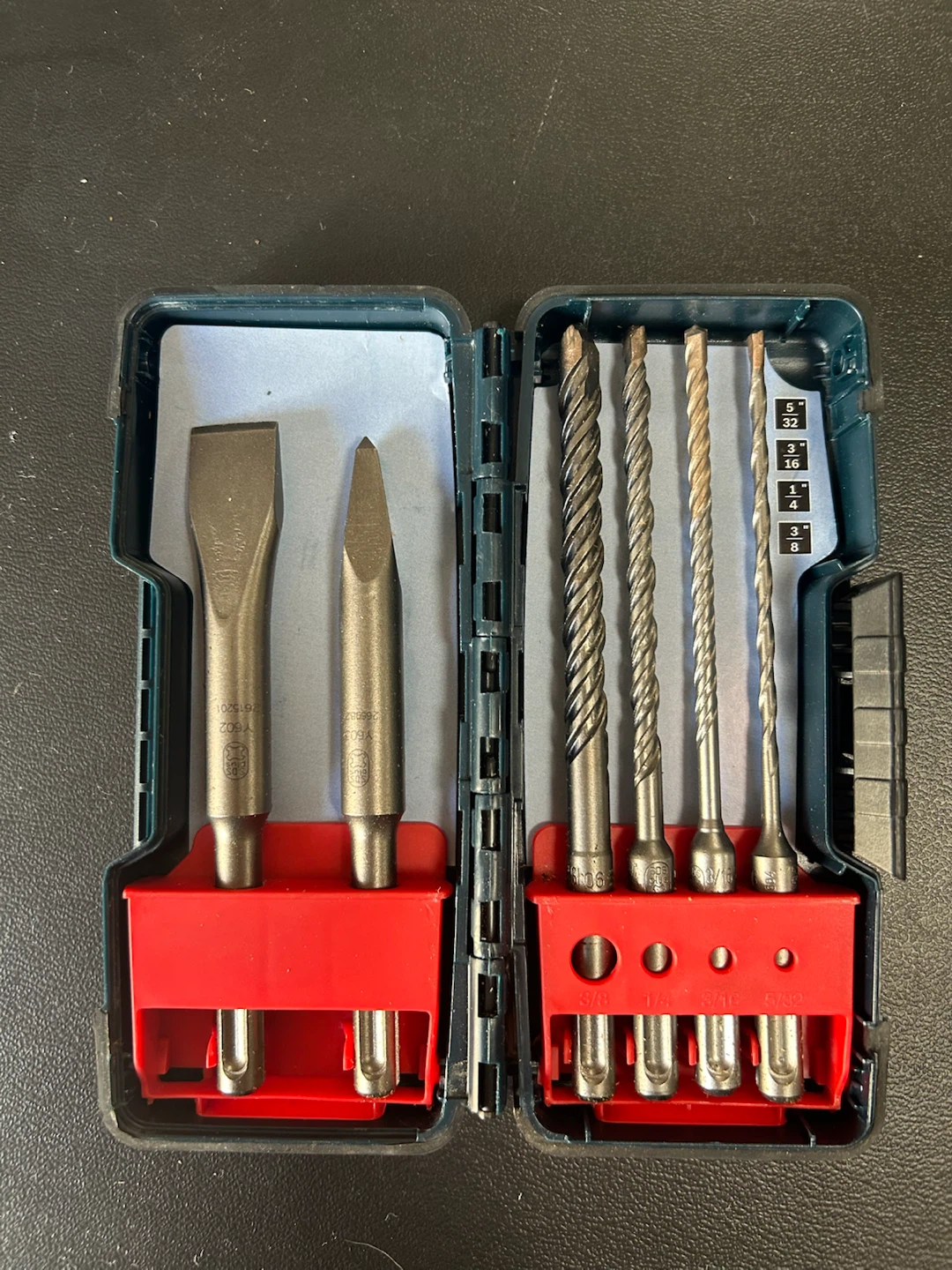 Bosch SDS-plus Bulldog Rotary Hammer Bit and Chisel Set - photo 2